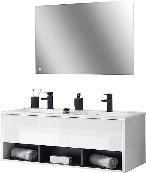 Places of Style Badmöbel-Set »Studio Line, Bad im modernen Design, 2-teilig günstig online kaufen
