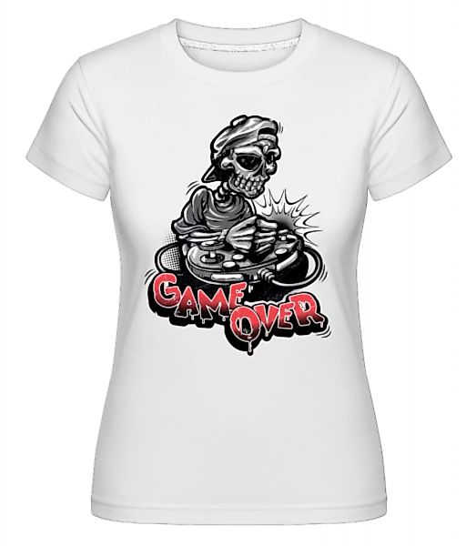 Game Over Skeleton · Shirtinator Frauen T-Shirt günstig online kaufen