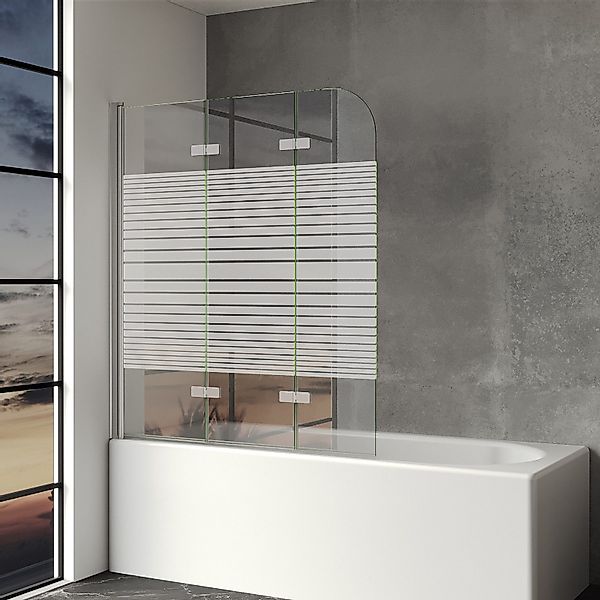 IMPTS Badewannenaufsatz Duschwand für Badewanne Badewannenfaltwand günstig online kaufen