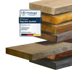 tømmermann Wandregal Schweberegal Holzregal mit Baumkante günstig online kaufen