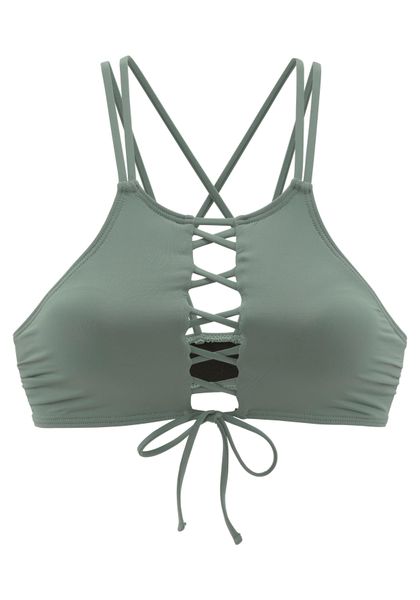Bench. Bustier-Bikini-Top Perfect, mit raffinierter Schnürung günstig online kaufen