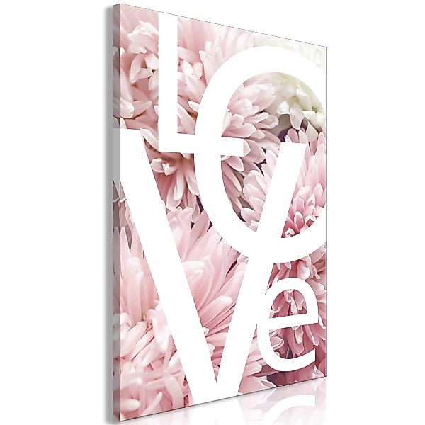 Wandbild - Love - Letters (1 Part) Vertical günstig online kaufen