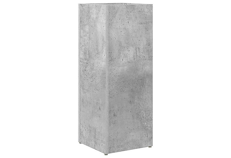 vidaXL Schirmständer Sonnenschirmhalter Beton Grau 25 x 24,5 x 64 cm Holzwe günstig online kaufen