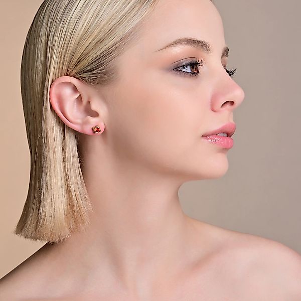 Adelia´s Paar Ohrhänger "Damen Ohrringe – Ohrstecker aus Edelstahl mit Stra günstig online kaufen