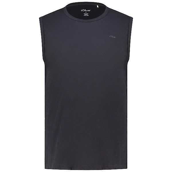 s.Oliver Tanktop aus Baumwolle Farbe schwarz Größe: 4XL günstig online kaufen