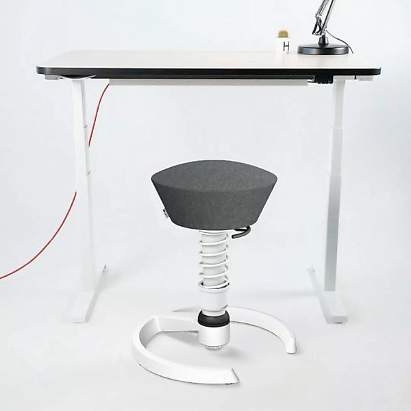 Aktion: Bundle Schreibtisch NewWORK 160x80 cm weiß & aeris Swopper günstig online kaufen