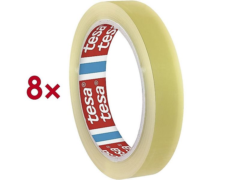 tesa Klebeband FILM (8-St) 19 mm/66 m, transparent & klebstark günstig online kaufen
