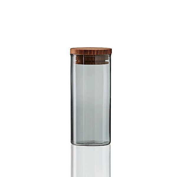 Raw Glasbehälter mit Holzdeckel mini günstig online kaufen