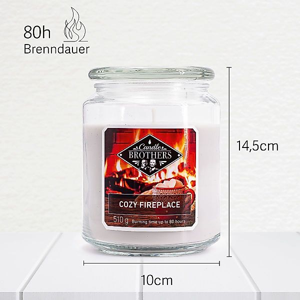 Candle BROTHERS Duftkerze Cozy Fireplace - günstig online kaufen
