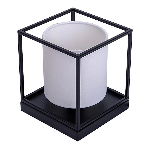 Näve Tischleuchte Beta Weiß 17 cm x 15 cm x 15 cm günstig online kaufen