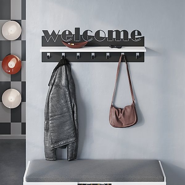 Decortie Kleiderhaken Welcome, Wand günstig online kaufen