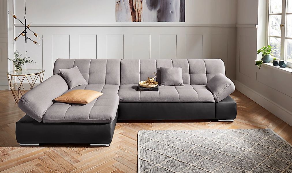 DOMO collection "Mona L-Form bequem und komfortabel, Breite 271cm, L-Form" günstig online kaufen
