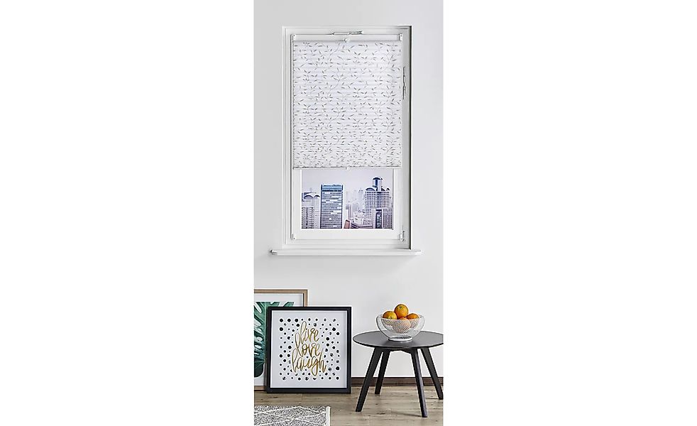 HOME STORY Klemmfix-Plissee - beige - 100% Polyester - 70 cm - Sconto günstig online kaufen