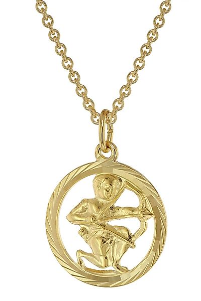 trendor Kette mit Anhänger Schütze Gold günstig online kaufen