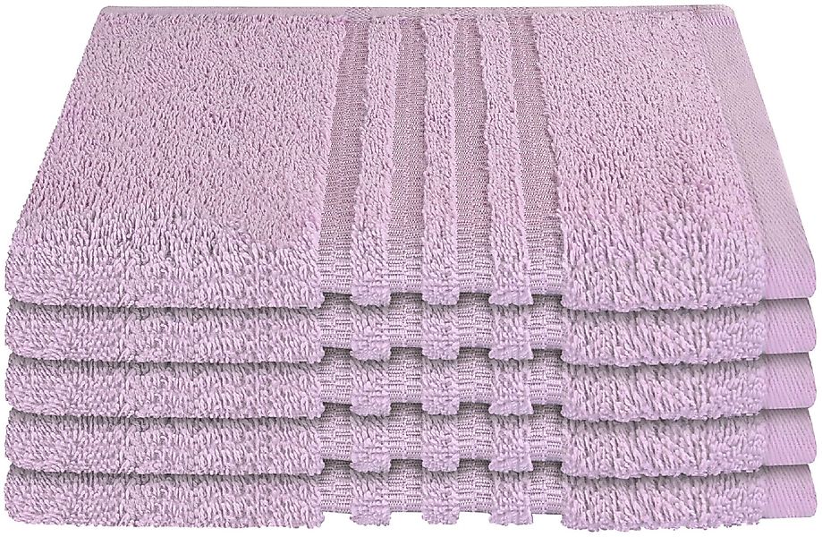 Schiesser Gästehandtücher "Milano aus 100% Baumwolle mit eleganter Bordüre günstig online kaufen