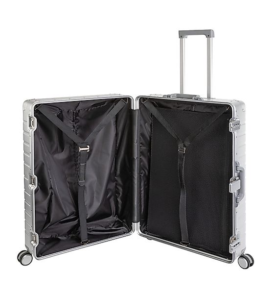 Travelhouse Hartschalen-Trolley Oslo, 4 Rollen, Aluminium günstig online kaufen