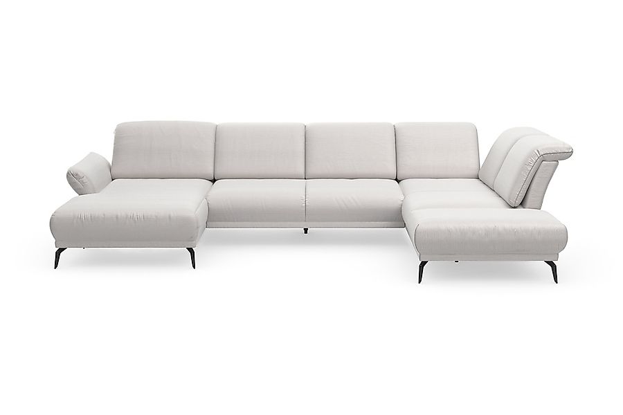 sit&more Wohnlandschaft »Coco U-Form« Sitztiefen-, Arm- und Kopfteilverstel günstig online kaufen