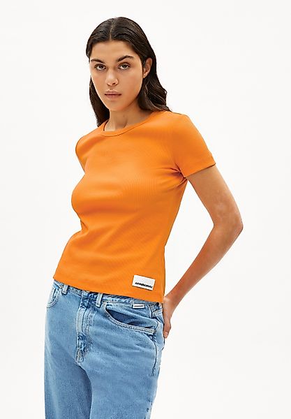 Armedangels T-Shirt KARDAA Ripp-T-Shirt aus Bio-Baumwoll günstig online kaufen