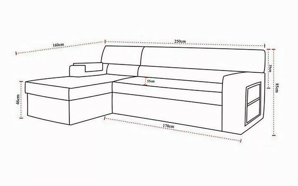 JVmoebel Ecksofa, Made in Europa günstig online kaufen