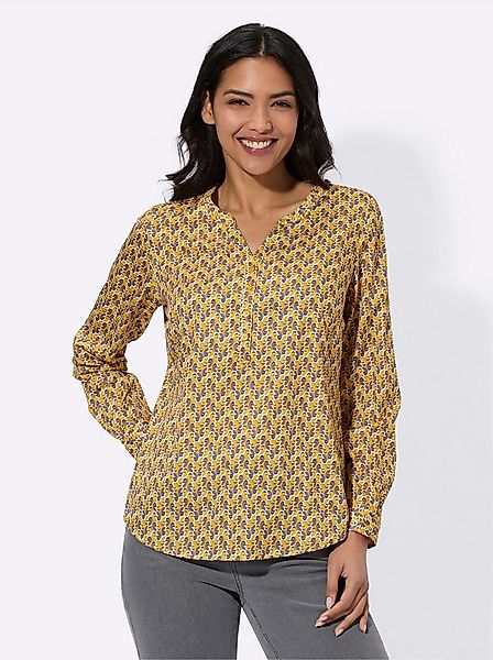 Sieh an! Klassische Bluse Schlupfbluse . günstig online kaufen