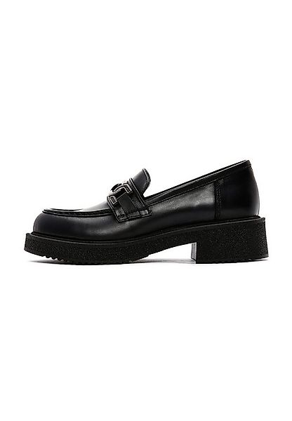 Derimod Maskuline Loafer aus Leder Loafer Textilfutter, TPU Sohle, Absatz 3 günstig online kaufen