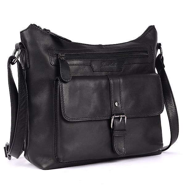 Benthill Handtasche Damen Echt Leder Umhängetasche Vintage Bag Shopper Schu günstig online kaufen