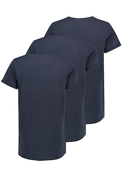 SUBLEVEL T-Shirt Kurzarm Rundhals 3er Pack günstig online kaufen