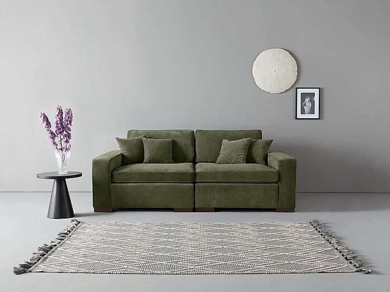 Home affaire 2-Sitzer "Skara", Lounge-Sofa mit Federkernpolsterung, in viel günstig online kaufen