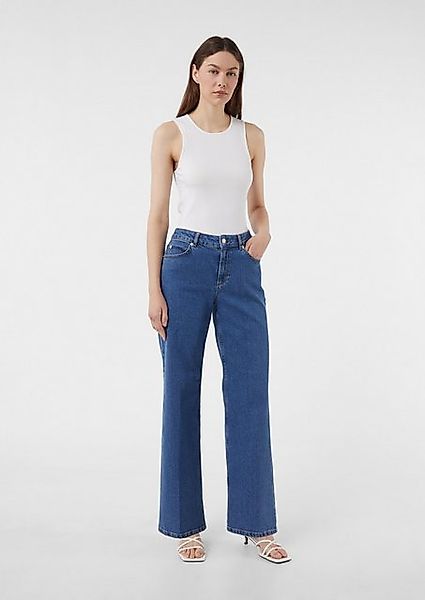 comma casual identity 5-Pocket-Jeans Loose-Fit-Jeans mit hohem Bund günstig online kaufen