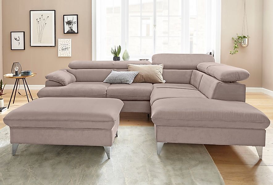 COTTA Polstergarnitur Caluso L-Form, (2-tlg), Set günstig online kaufen
