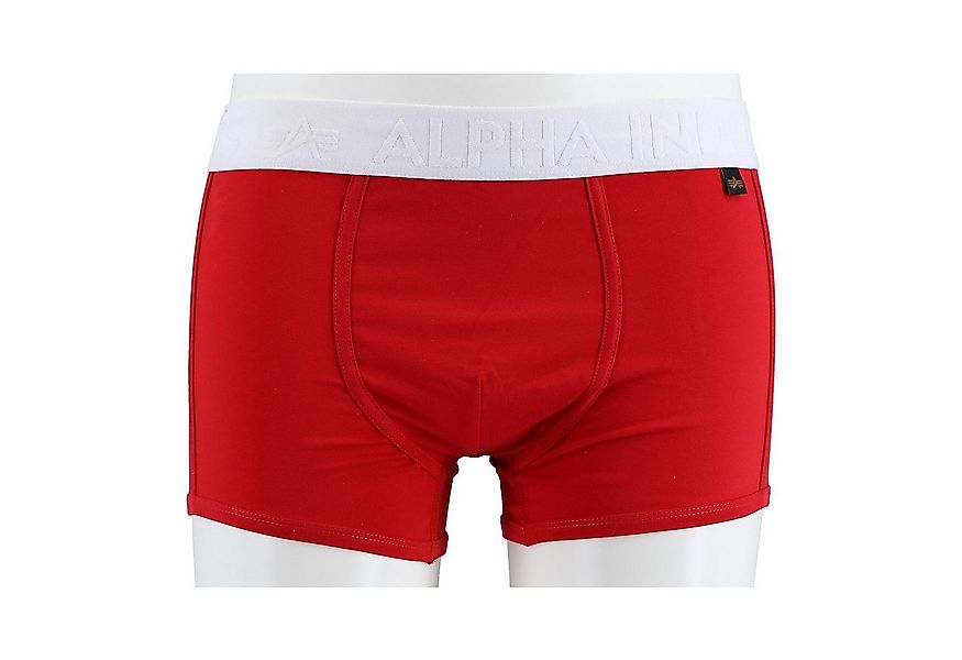 Alpha Industries Boxershorts Al Tape rot Herren - 2er Pack günstig online kaufen