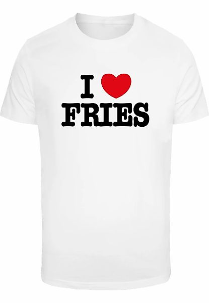 MisterTee T-Shirt "MisterTee Love Fries Tee" 1 Stk. günstig online kaufen