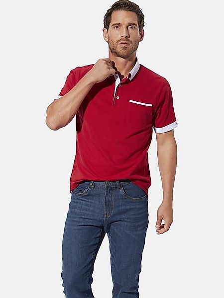 Babista Poloshirt FIOREZZENTO mit Flachstrickkragen günstig online kaufen