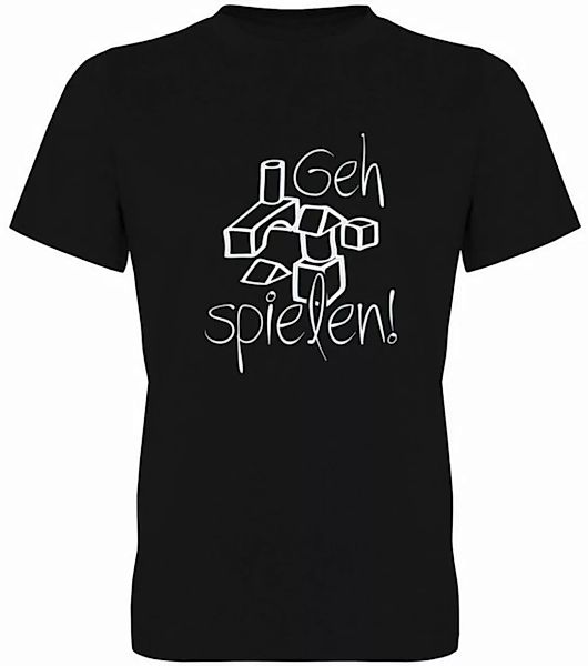 G-graphics T-Shirt Geh spielen! Herren T-Shirt, mit trendigem Frontprint, A günstig online kaufen