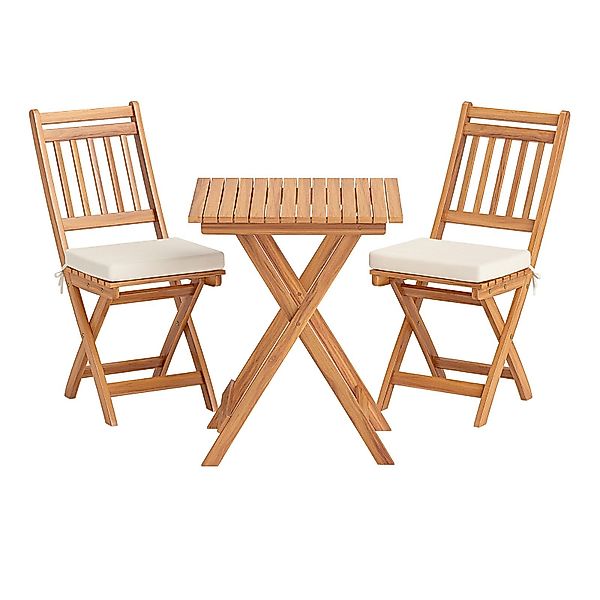 COSTWAY Balkonset, (3-tlg), Bistroset klappbar, mit günstig online kaufen