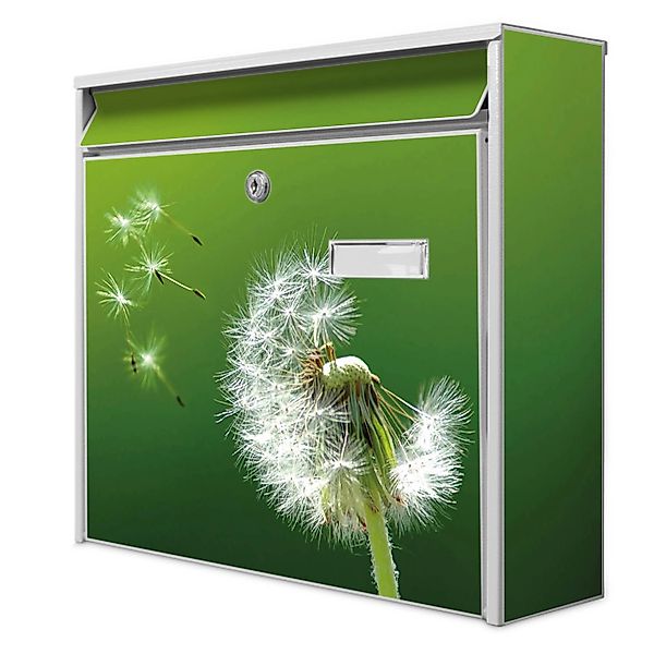 Banjado Briefkasten Weiß 36.2x32.2x10cm Groß / Inkl. Montagematerial & 2 Sc günstig online kaufen