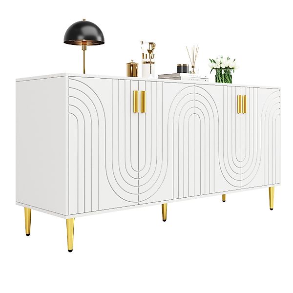 HAUSS SPOLE Sideboard mit einzigartigem Wellendesign günstig online kaufen
