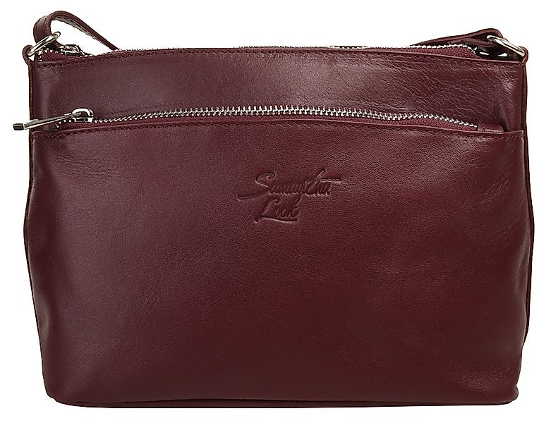 Samantha Look Umhängetasche echt Leder, Made in Italy günstig online kaufen