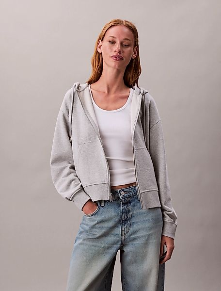 Calvin Klein Jeans Kapuzensweatshirt "ARCHIVE LOGO FRENCH TERRY FZ HOO" Mit günstig online kaufen