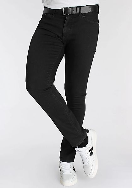 DELMAO Stretch-Jeans ""Reed"", gerader Beinschnitt, Used-Look-Waschung, nie günstig online kaufen