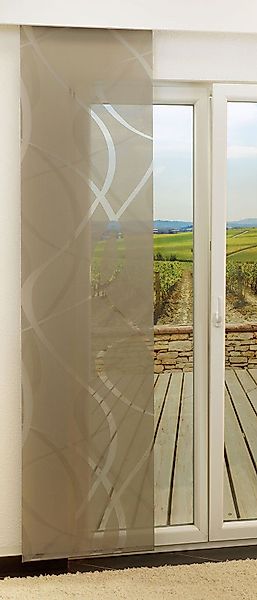 LYSEL® Schiebegardine Coloma, (1 St), halbtransparent, günstig online kaufen