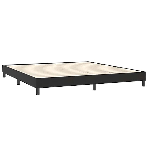vidaXL Bettgestell Ohne Matratze Schwarz 200x210 cm Samt 4101375 günstig online kaufen