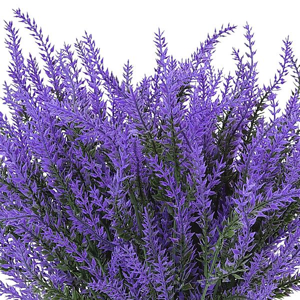 Kunstblumenstrauß 12 Bündel Kunstlavendelblumen, Kunstpflanzen für günstig online kaufen
