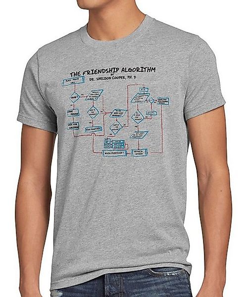 style3 T-Shirt Sheldon Friendship Algorithm Freundschaft the big bang theor günstig online kaufen