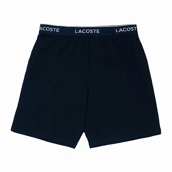 Lacoste Pyjamashorts Loungewear Shorts mit umlaufenden Markenschriftzug günstig online kaufen