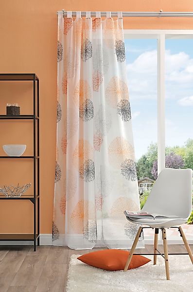 HOME WOHNIDEEN Vorhang RAWLINS, Schlaufen (1 günstig online kaufen