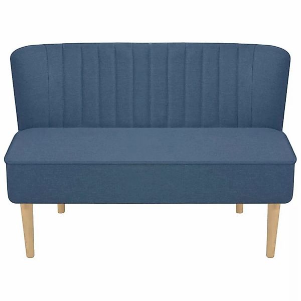 Sofa Stoff 117 X 55,5 X 77 Cm Blau günstig online kaufen