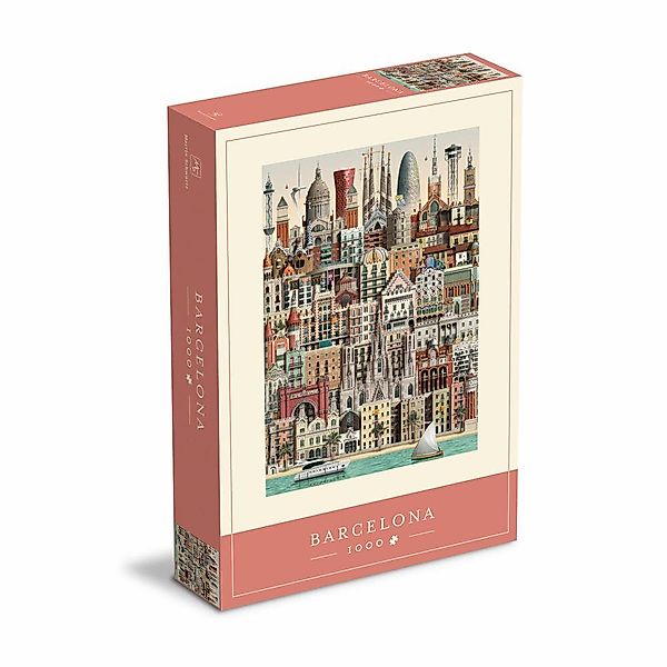 Martin Schwartz Puzzle Barcelona 50 x günstig online kaufen