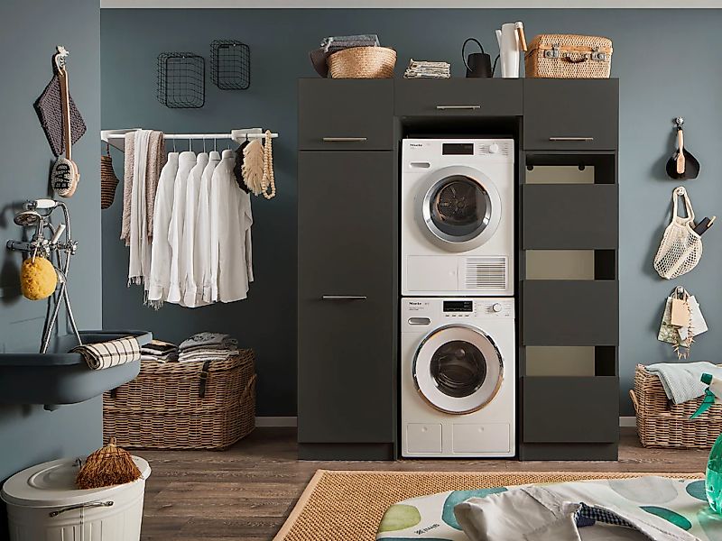 Laundreezy Mehrzweckschrank-Set "LAUNDREEZY LDLK3", Breite 167,5 cm günstig online kaufen