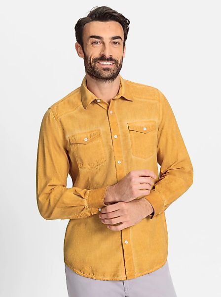Marco Donati Langarmhemd günstig online kaufen